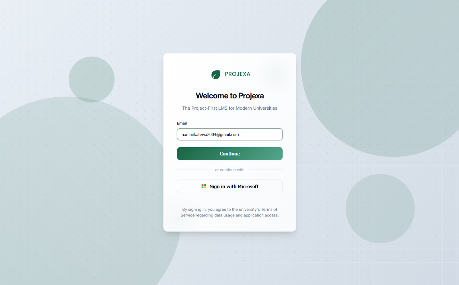 Email Validation After Continue